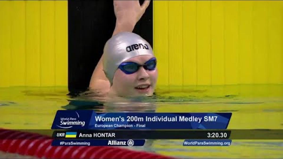 Women's 200m 200m Individual Medley SM7 Final | Dublin 2018