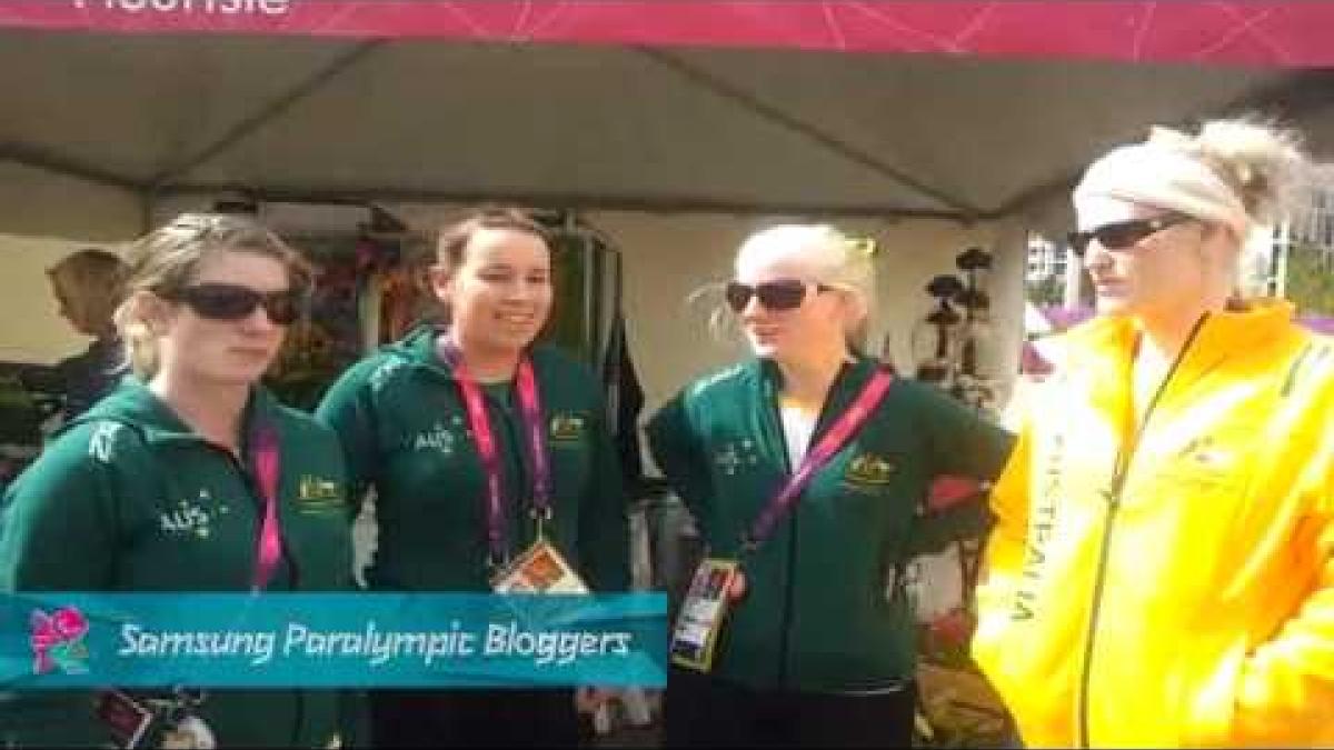 Samsung Blogger - Australian Goalball Team, Paralympics 2012