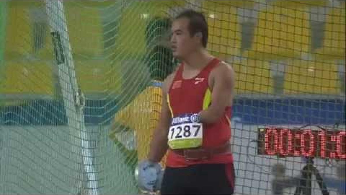 Men's discus F46 | final |  2015 IPC Athletics World Championships Doha
