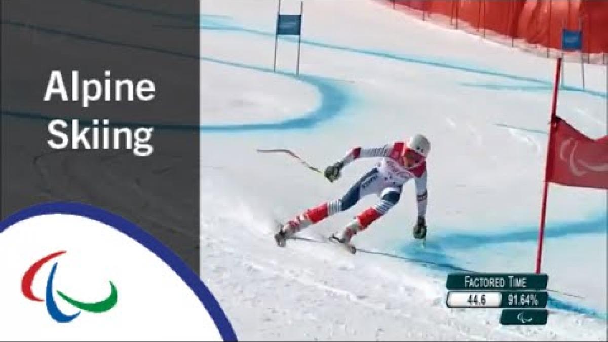 Arthur BAUCHET | Super-G | PyeongChang2018 Paralympic Winter Games