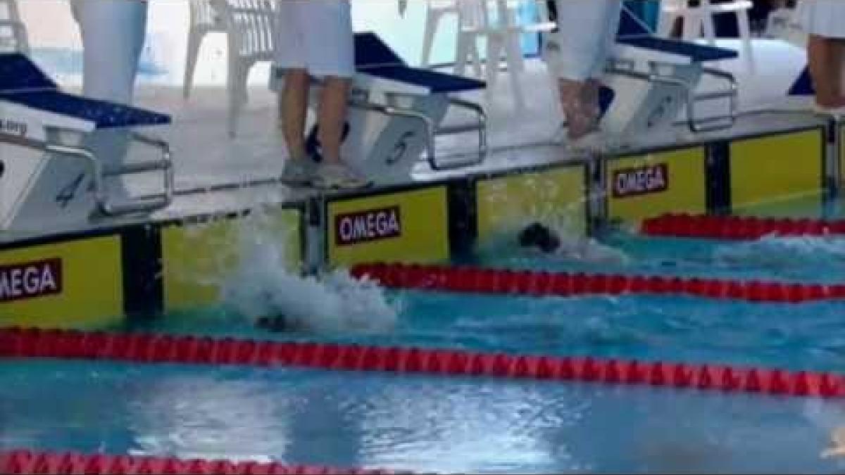 Swimming - men's 50m butterfly S5   - 2013 IPC Swimming World Championships Montreal