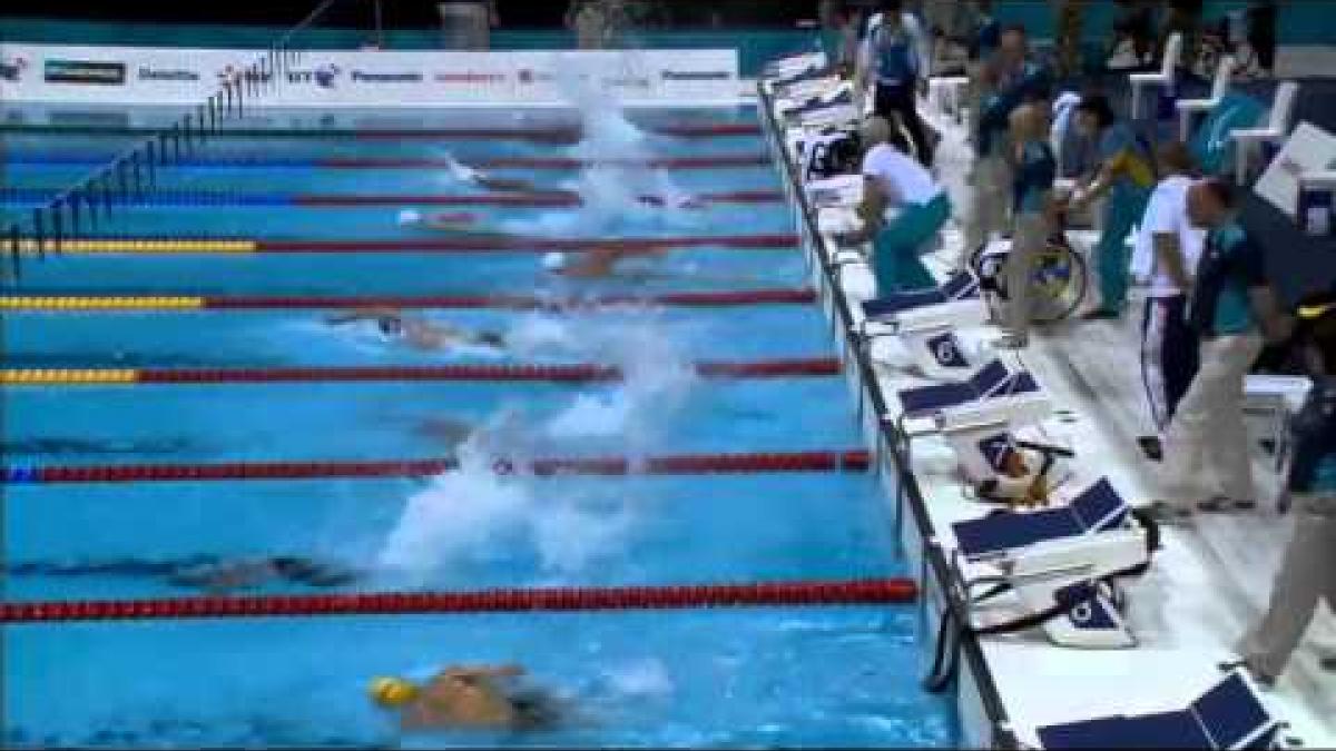 Swimming - Men's 50m Freestyle - S4 Heat 2 - 2012 London Paralympic Games