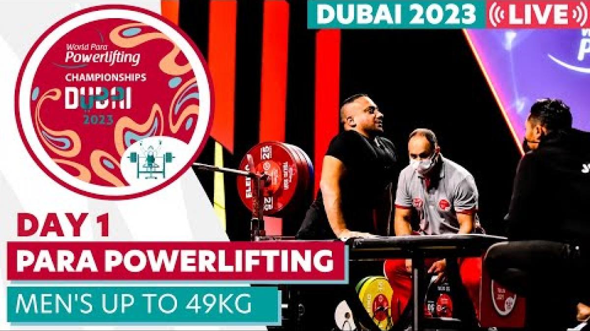 Dubai 2023 World Championships | Day 1 | Men's Up to 49kg 