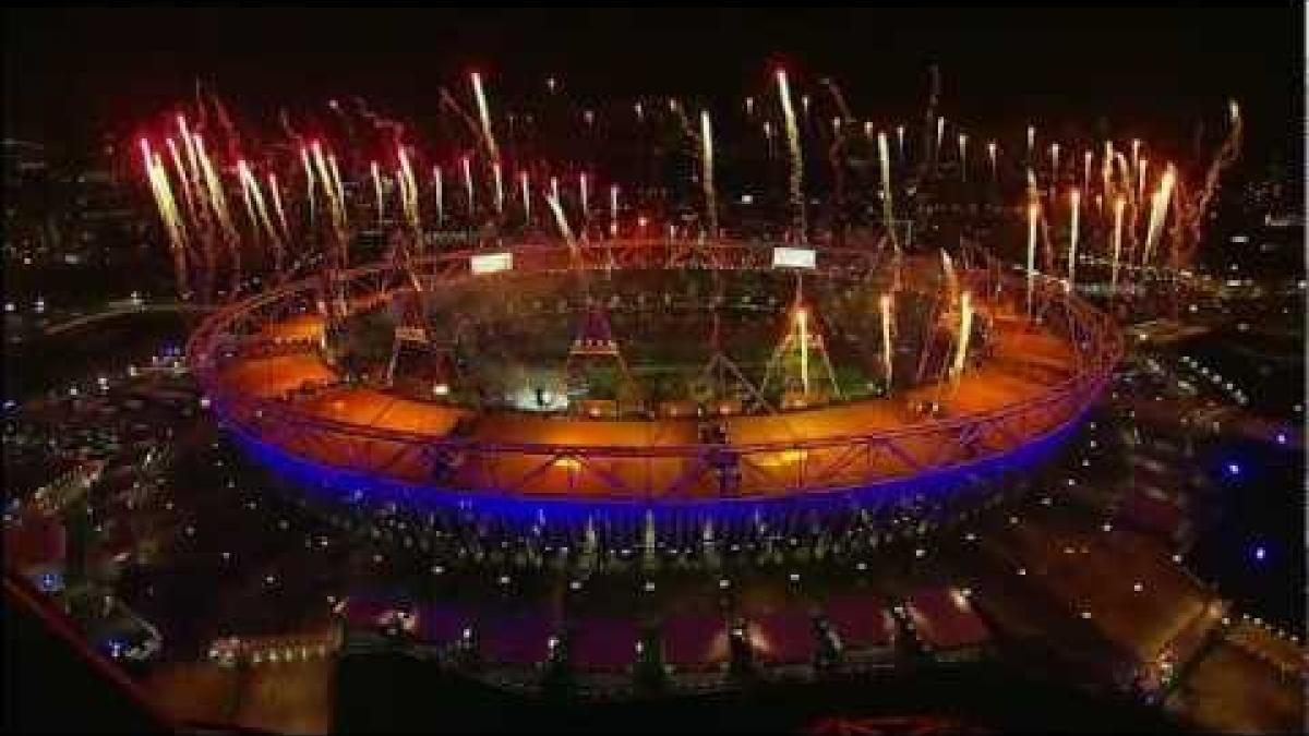 No. 10 Moment of the Year - London 2012 Paralympic Games Closing Ceremony