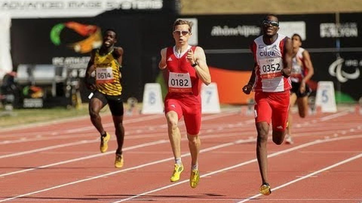 Athletics - men's 400m T46 Semifinal 2 - 2013 IPC Athletics World Championships, Lyon