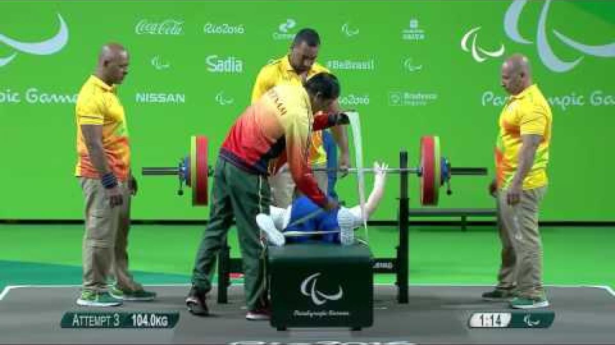 Powerlifting | DANG Thi Linh Phuong | Womens’s - 50kg | Rio 2016 Paralympic Games