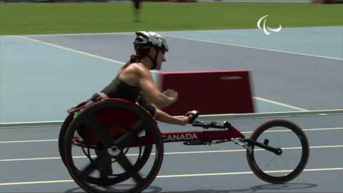 Athletics | Women's 100m - T52 Final  | Rio 2016 Paralympic Games