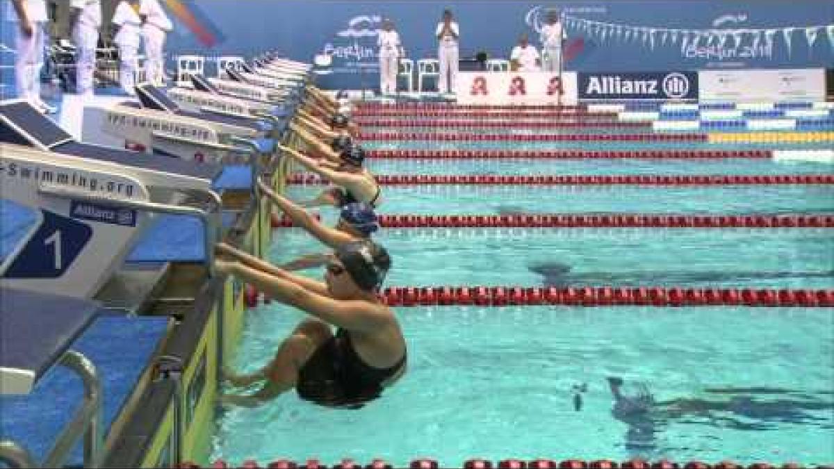 2011 IPC Swimming Euros Berlin Women's 100m Back S9