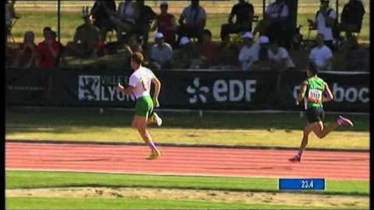 Athletics - men's 400m T37 final - 2013 IPC Athletics World Championships, Lyon