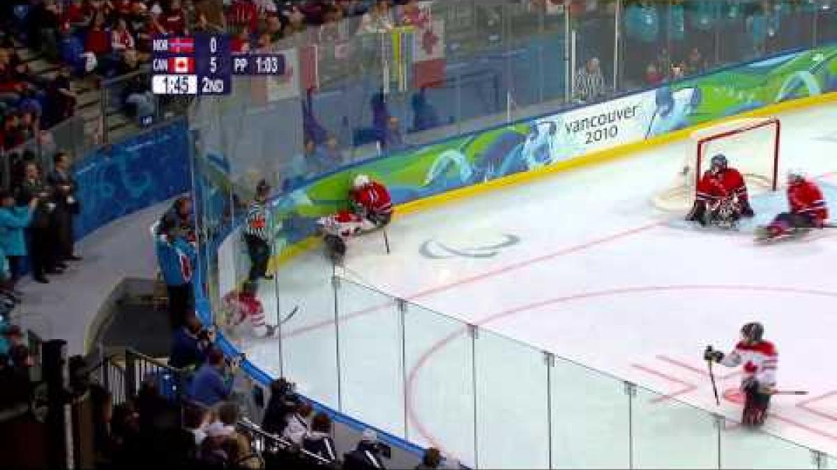 Canada v Norway - ice sledge hockey - Vancouver 2010 Paralympic Winter Games