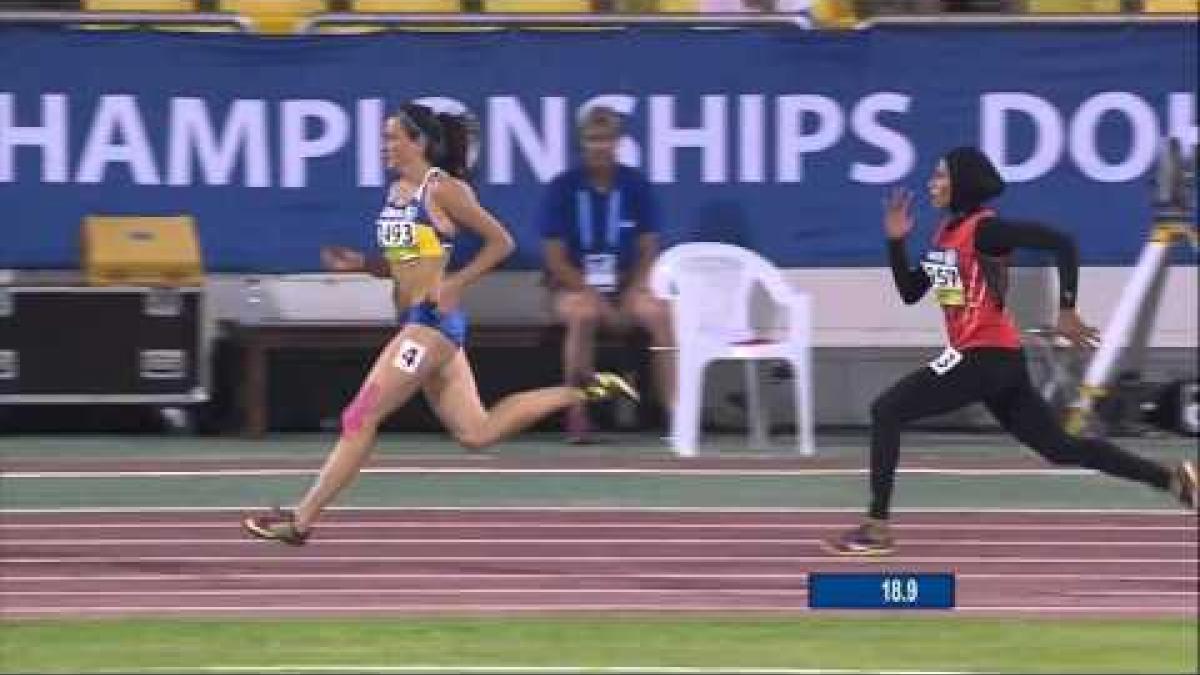 Women's 400m T20 | final |  2015 IPC Athletics World Championships Doha