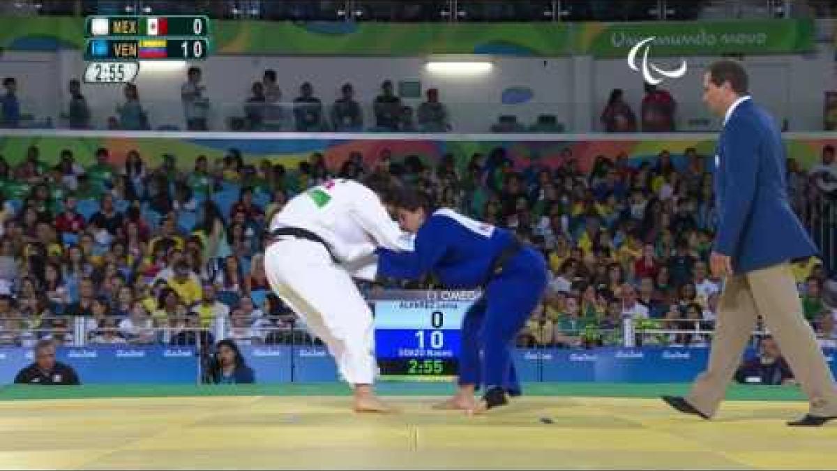 Judo | Mexico v Venezuela | Women's -70 kg Semi-final | Rio 2016 Paralympic Games