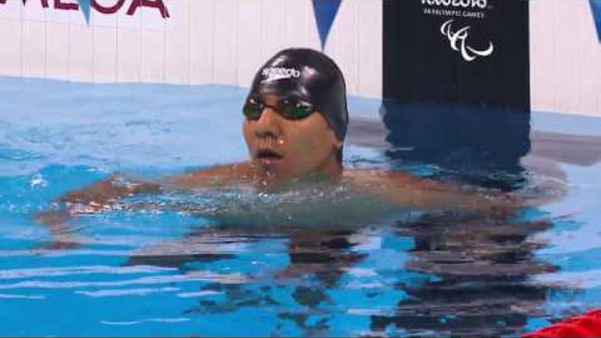 Swimming | Men's 50m backstroke S4 heat 2 | Rio Paralympic Games 2016
