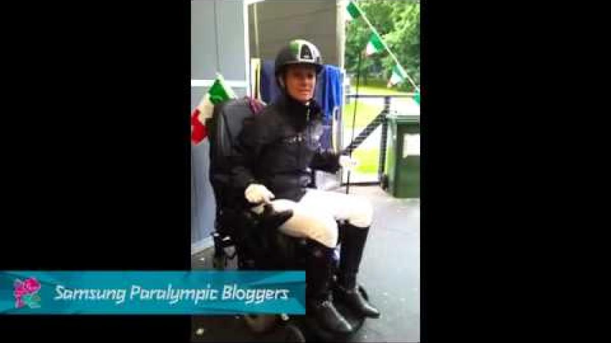 Sara Morganti - Antonella Cecilia's competition, Paralympics 2012