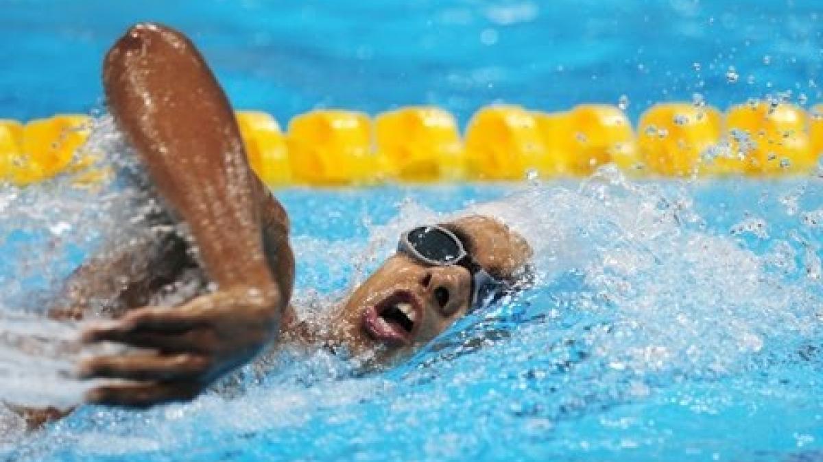 Swimming   Men's 50m Freestyle   S11 Final   2012 London Paralympic Games