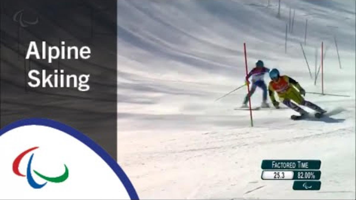 Jakub KRAKO   | Men's Slalom Run 1 & 2 |Alpine Skiing | PyeongChang2018 Paralympic Winter Games