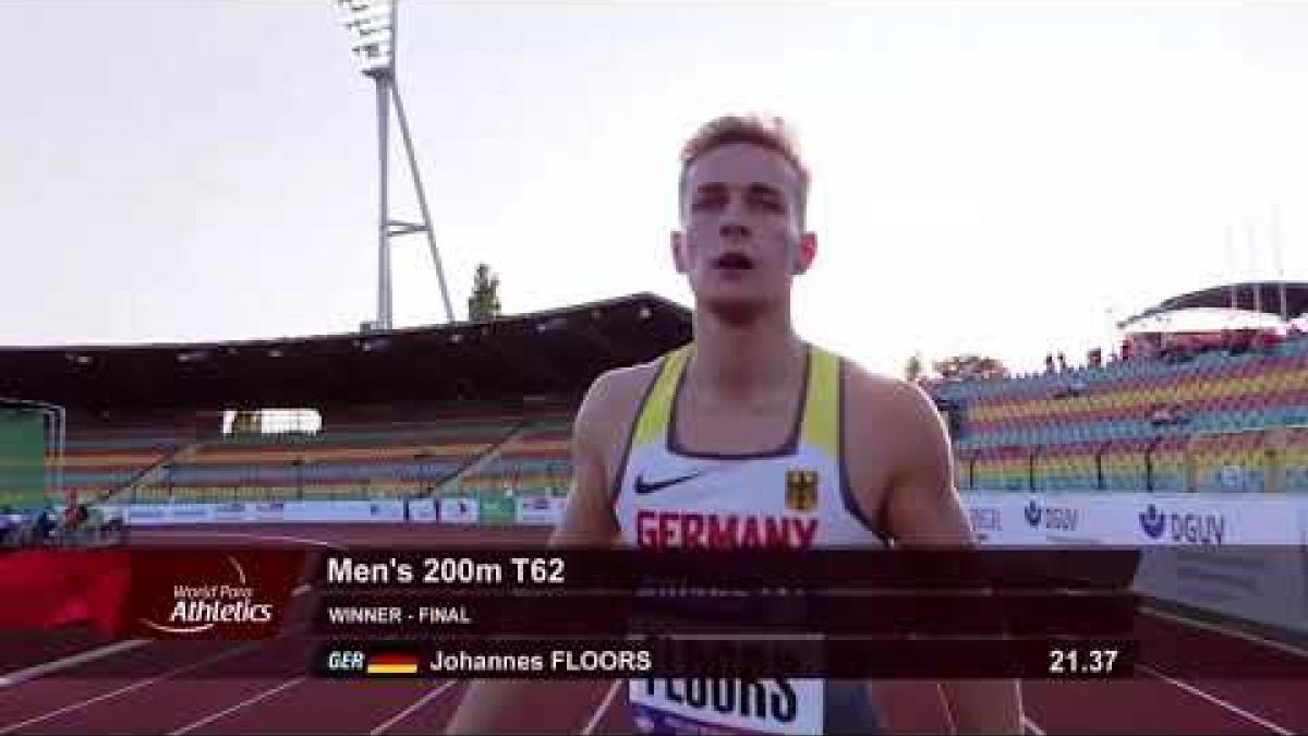 Men's 200m T62