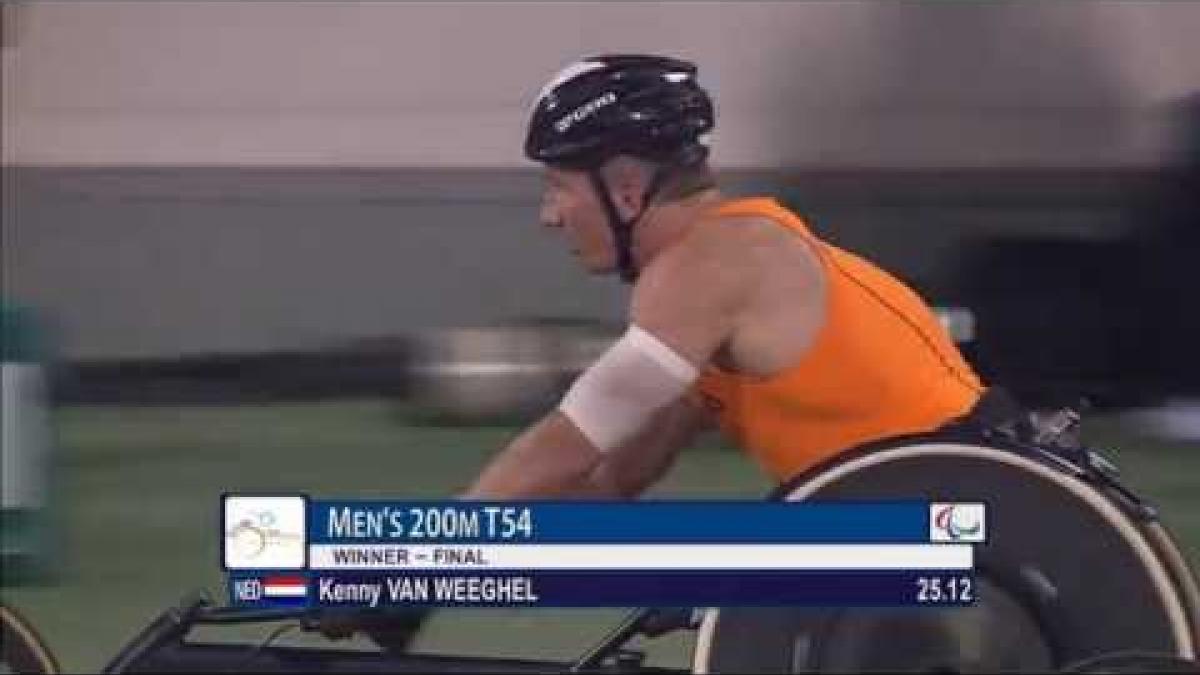 Men's 200m T54 | final |  2015 IPC Athletics World Championships Doha