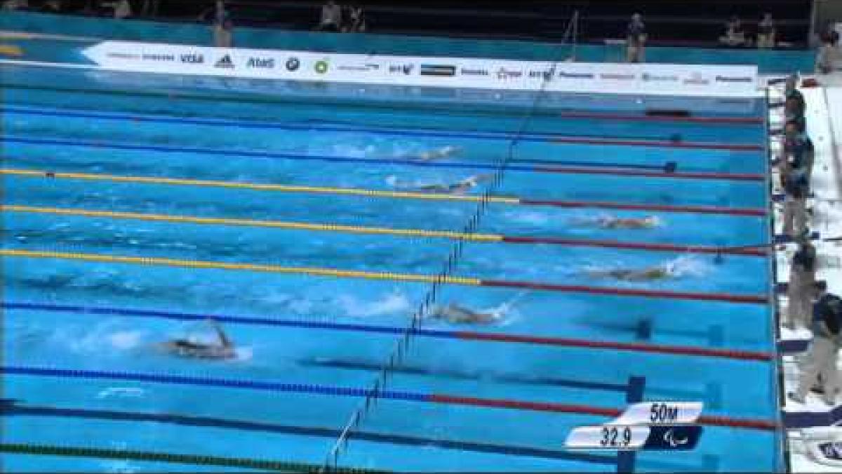 Swimming - Women's 100m Backstroke - S14 Heat 1 - 2012 London Paralympic Games