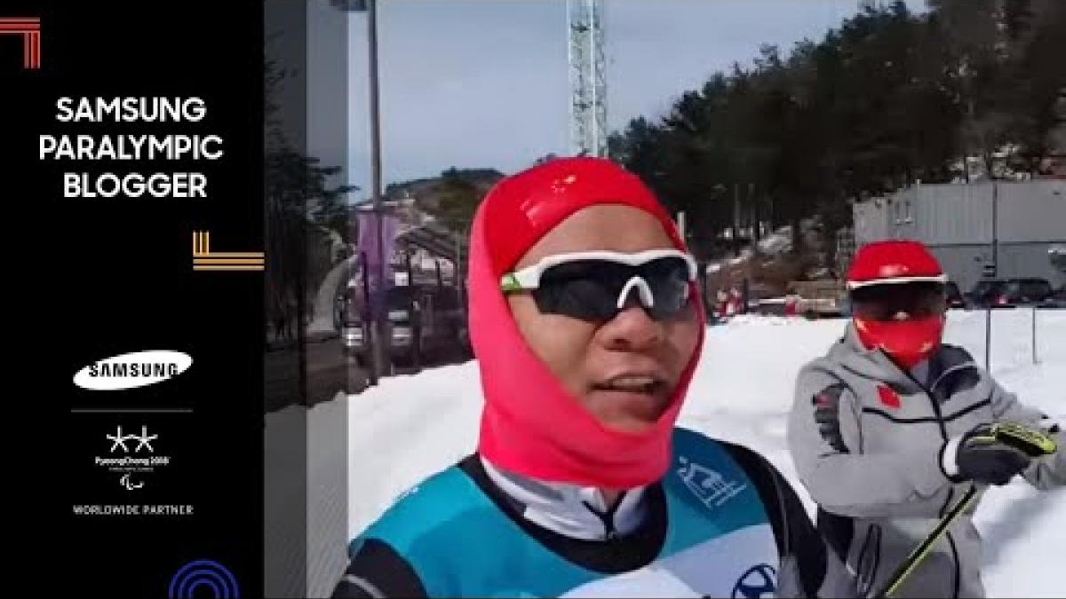 Bitao Huang | Men's 7.5 km Cross-Country Skiing  | Samsung Paralympic Blogger | PyeongChang 2018