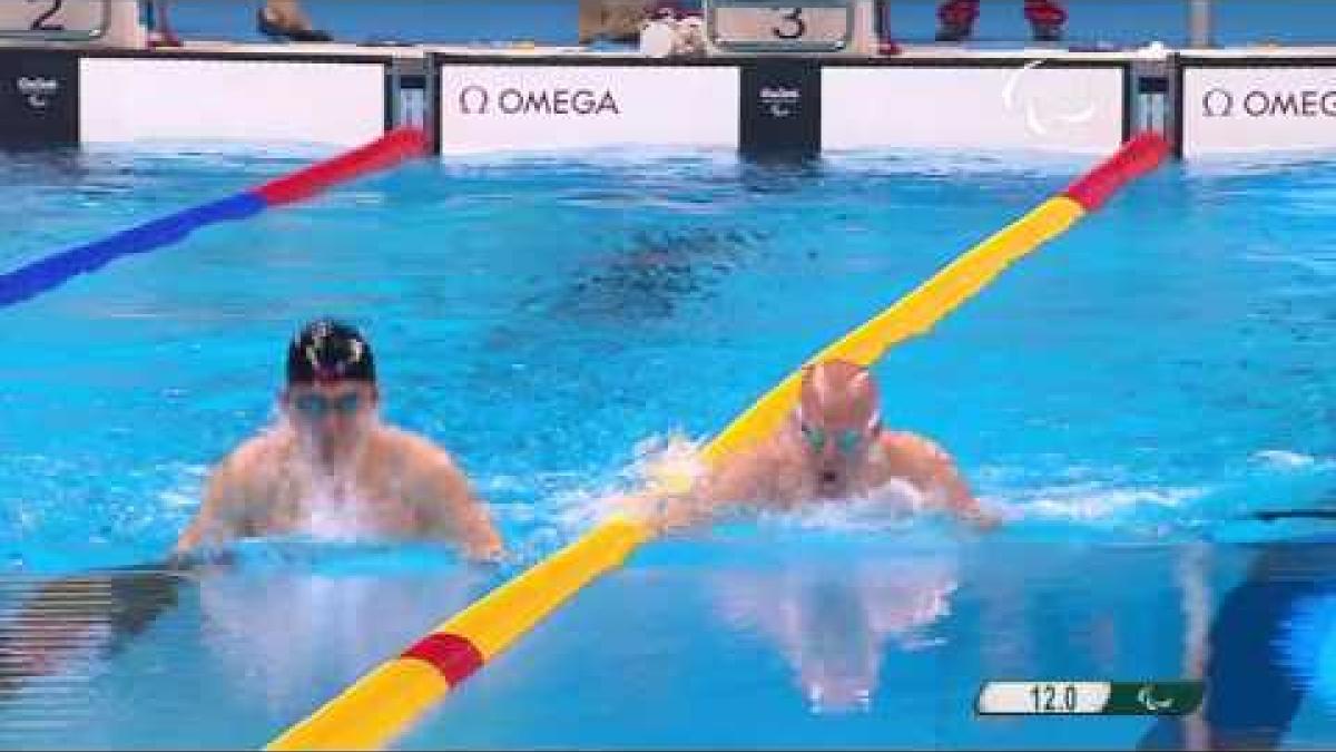 Swimming | Men's 100m Breaststroke SB11 final | Rio 2016 Paralympic Games