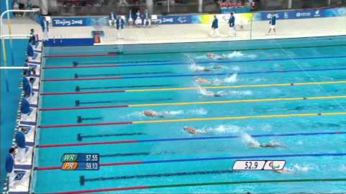 Swimming Men's 100m Butterfly S10 - Beijing 2008 Paralympic Games