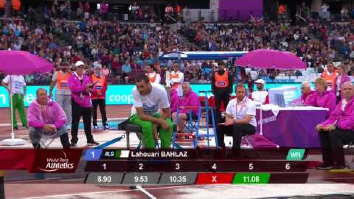 Lahouari Bahlaz | Gold Men’s Shot Put F32 | Final | London 2017 World Para Athletics Championships