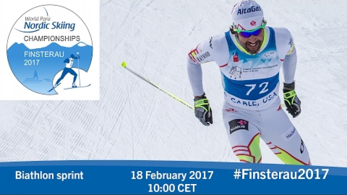 Biathlon sprint | 2017 World Para Nordic Skiing Championships, Finsterau