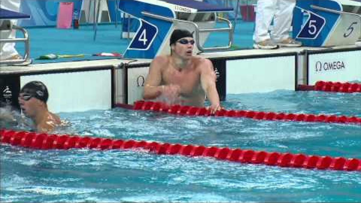 Swimming Men&#039;s 100m Freestyle S12 - Beijing 2008 Paralympic Games