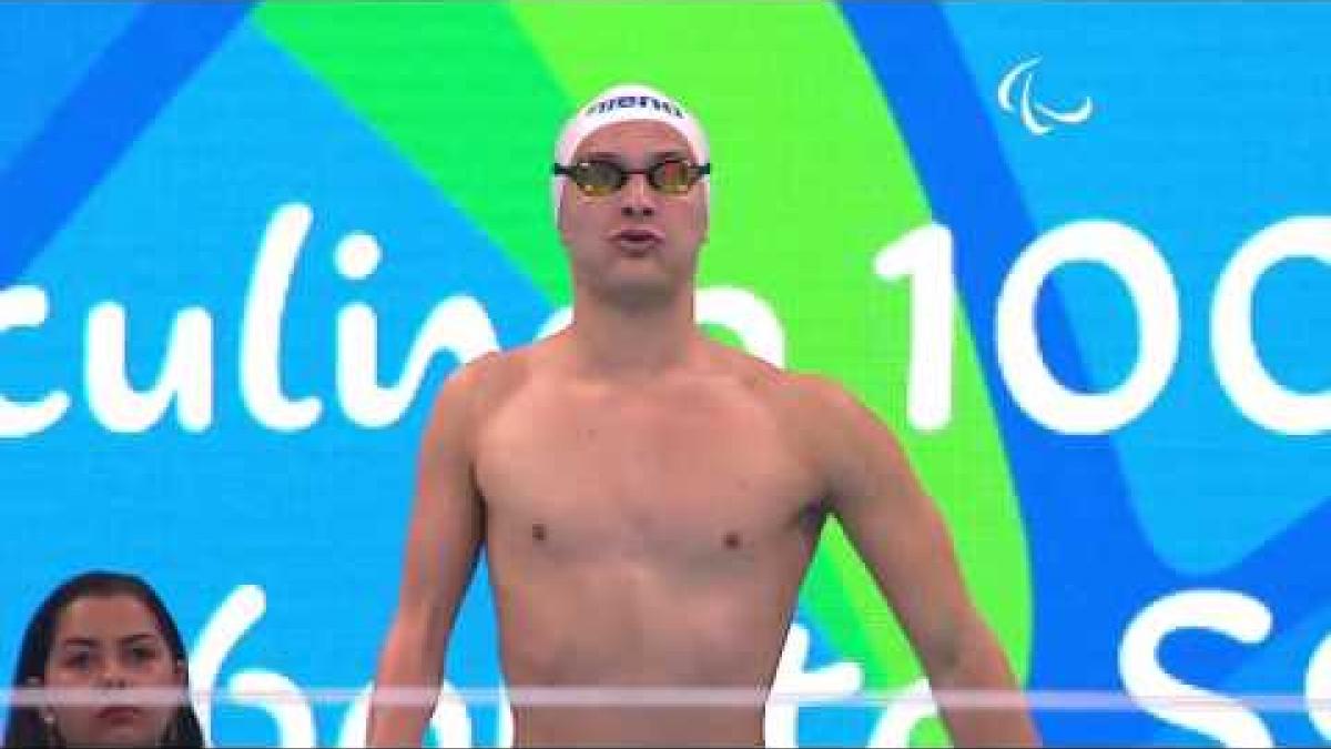 Swimming | Men&#039;s 100m Butterfly S9 heat 1 | Rio 2016 Paralympic Games