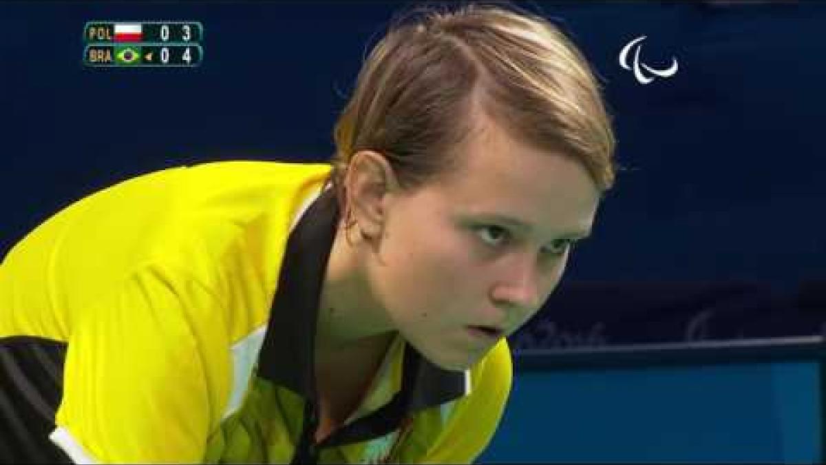 Table Tennis | POL v BRA | Women's Singles -Qualification Class 9 Group B| Rio 2016 Paralympic Games