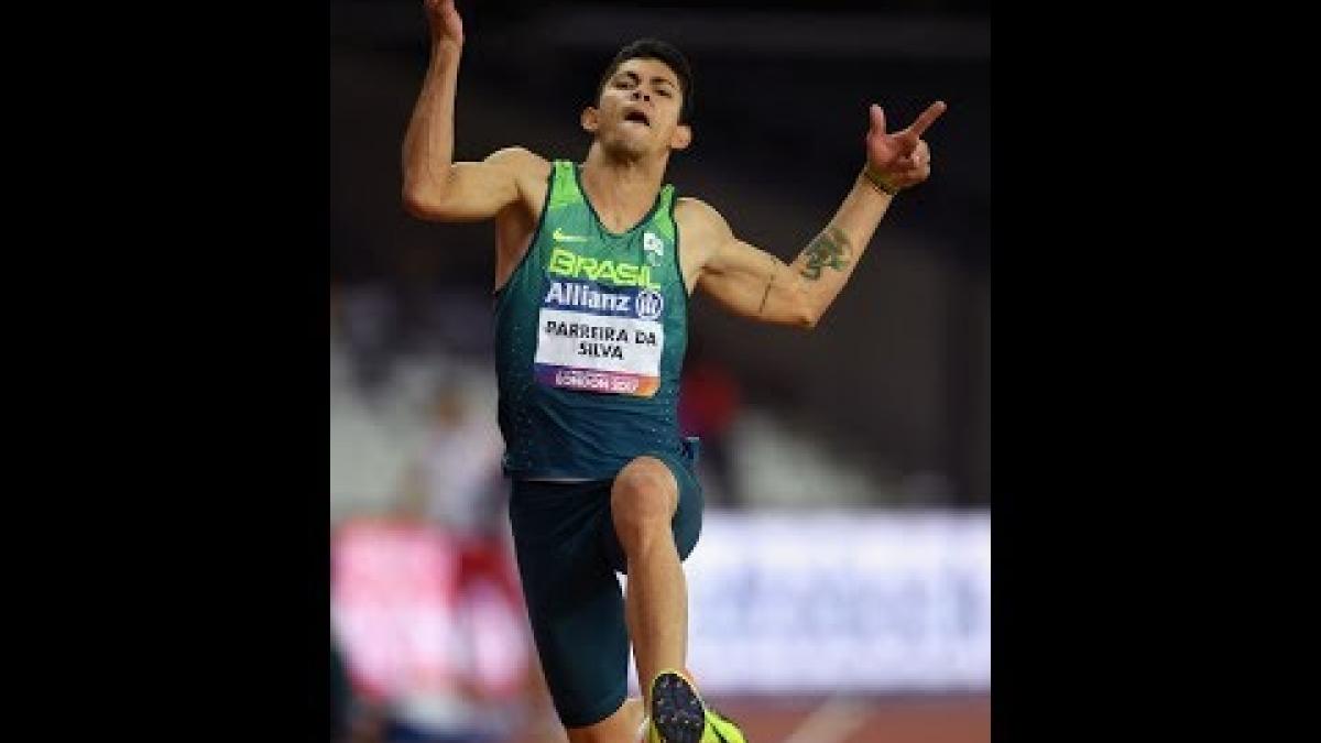 Rodrigo Parreira da Silva|Silver Men’s Long Jump T36|Final|2017 World Para Athletics Championships