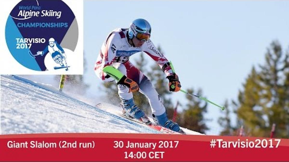 Giant slalom 2nd run | 2017 World Para Alpine Skiing Championships, Tarvisio