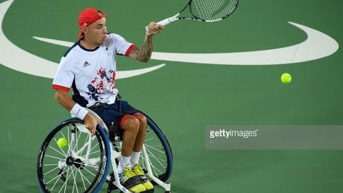 Wheelchair Tennis |Alcott v Lapthorne|Men's Quad Singles Gold Medal Match| Rio 2016 Paralympic Games