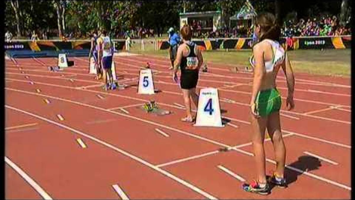 Athletics - Women's 200m T35 semifinal 1 - 2013 IPC Athletics World Championships, Lyon