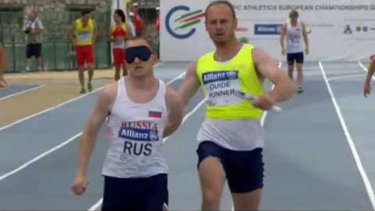 Men's 4x100 m  T11-13 | final | 2016 IPC Athletics European Championships Grosseto