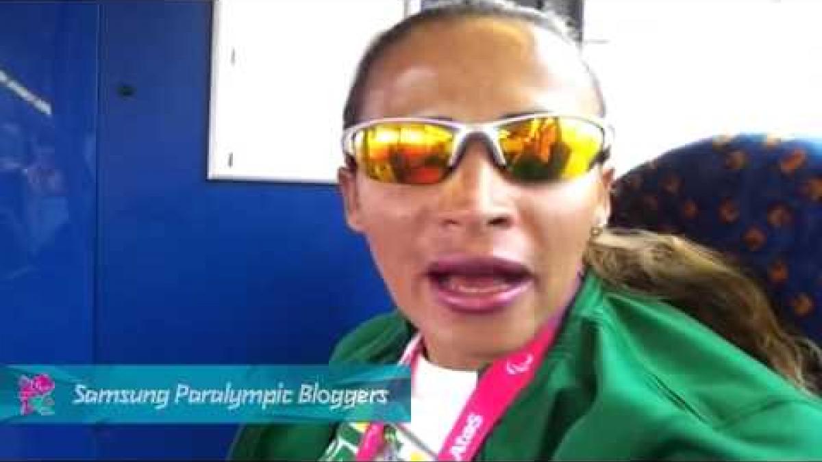 Terezinha Guilhermina - Go to Stadium. Semi final 200m., Paralympics 2012