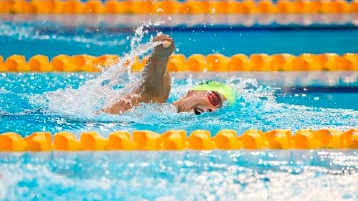 Men's 100m Freestyle S5 | Final | 2015 IPC Swimming World Championships Glasgow