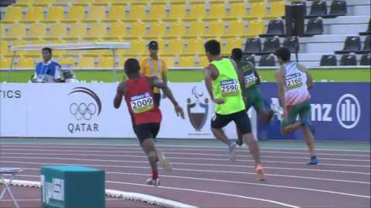 Men's 200m T12 | heat 1 |  2015 IPC Athletics World Championships Doha