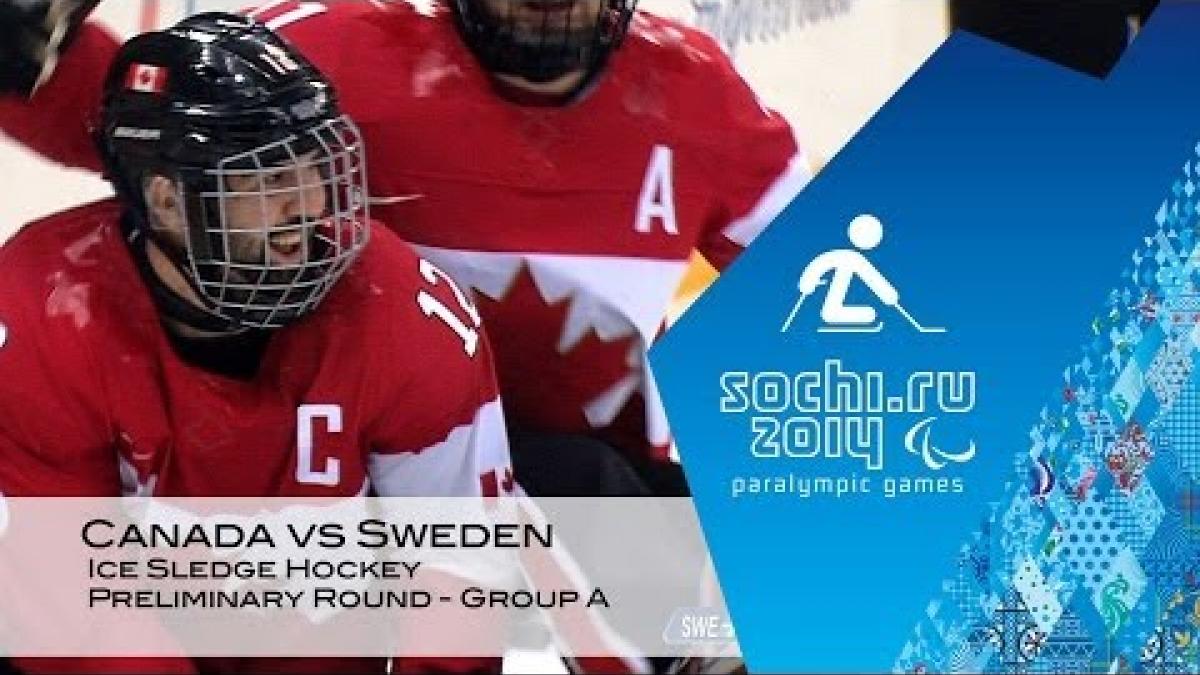 Canada vs Sweden highlights | Ice sledge hockey | Sochi 2014 Paralympic Winter Games