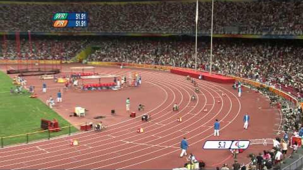Women's 400m T54 - Beijing 2008 Paralympic Games