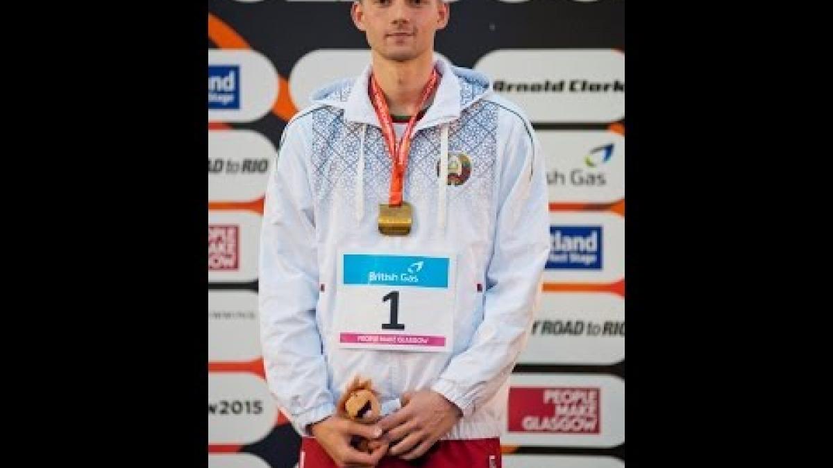Men's 400m Freestyle S13 | Victory Ceremony | 2015 IPC Swimming World Championships Glasgow