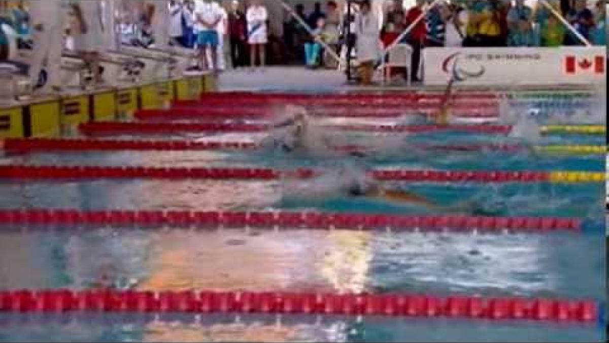 Swimming - men's 100m freestyle S7 - 2013 IPC Swimming World Championships Montreal