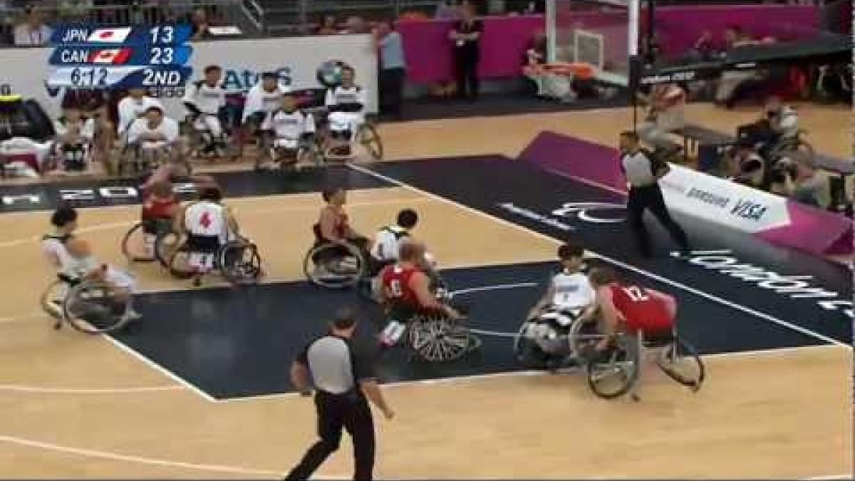Wheelchair Basketball - JPN versus CAN - London 2012 Paralympic Games