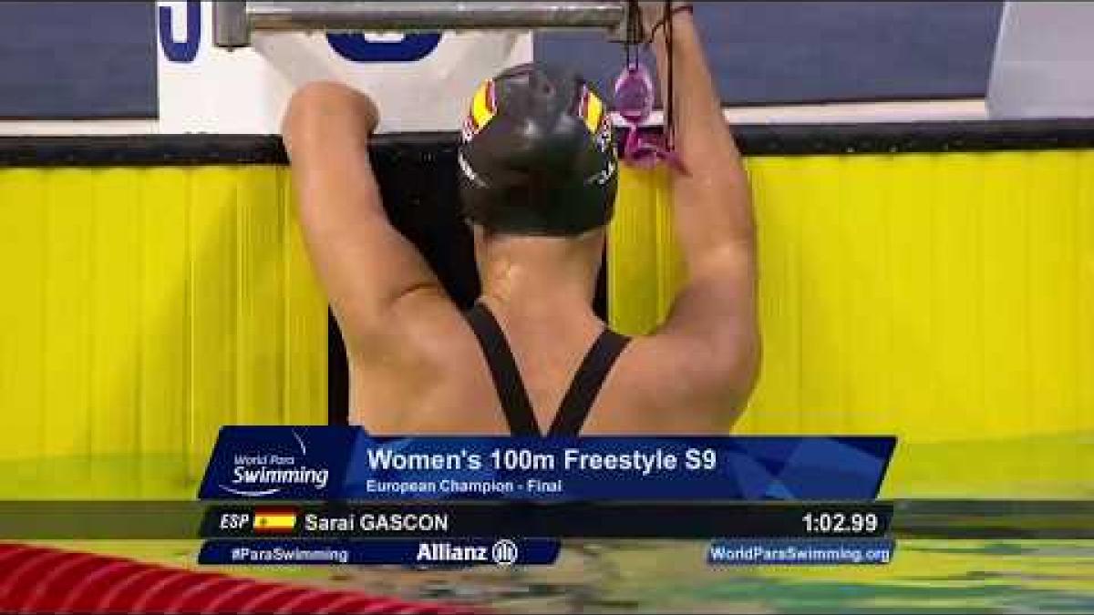 Women's 100m Freestyle S9 Final | Dublin 2018