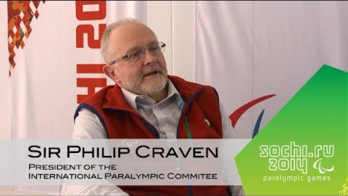 Sir Philip's thoughts on the Sochi 2014 Paralympic Winter Games