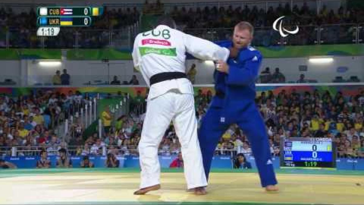 Judo | Cuba v Ukraine | Men's -90 kg Semi-final | Rio 2016 Paralympic Games