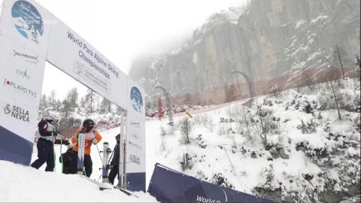 Kelly GALLAGHER and guide Gary SMITH | Downhill | 2019 WPAS Championships