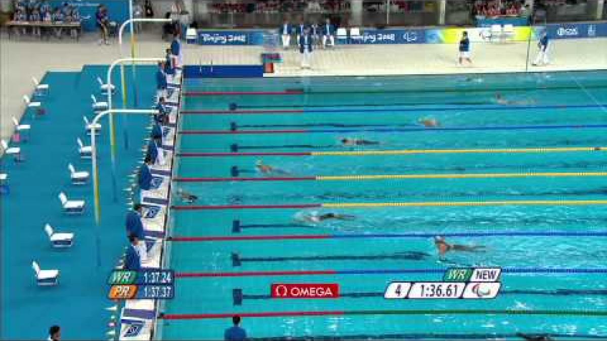 Swimming Men's 100m Breaststroke SB4 - Beijing 2008 Paralympic Games