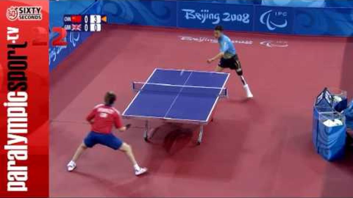 Beijing 2008 Paralympic Games Mens Table Tennis Classes 6-8